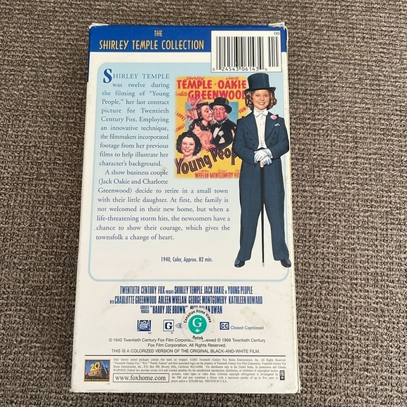 5/$25 Shirley Temple Young People Family Feature DVD Movie 1940 Film - Picture 2 of 4